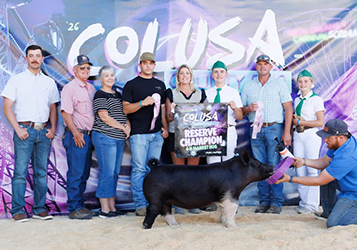 Kade Campbell
4-H Reserve Market Hog
Colusa County Fair
